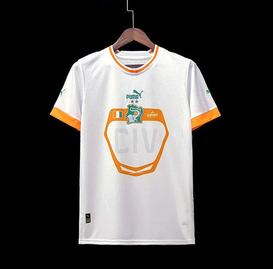 VOETBALSHIRT CÔTE D’IVOIRE UIT 2022/23