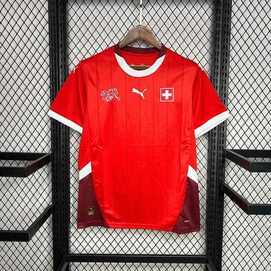 VOETBALSHIRT ZWITSERLAND THUIS 2024/25