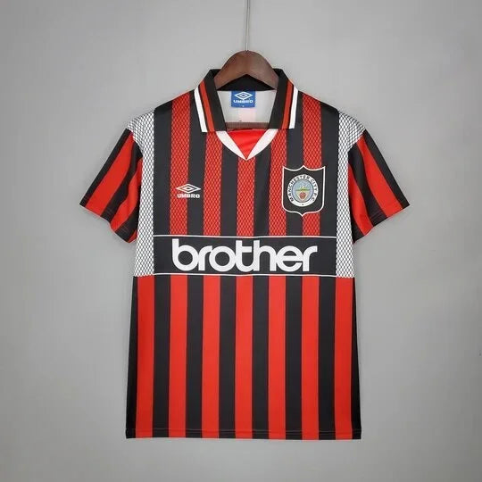 Voetbalshirt Manchester City Retro 94/96