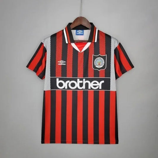 Voetbalshirt Manchester City Retro 94/96
