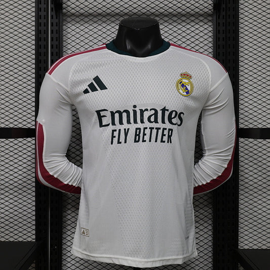 Voetbalshirt Real Madrid lange mouw 2026-27