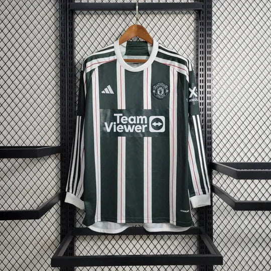 Voetbalshirt Manchester United uit 2023 2024 lange mouw