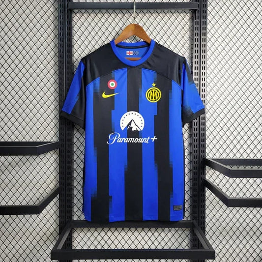 Voetbalshirt Inter Milan voetbal Thuis 2023 2024