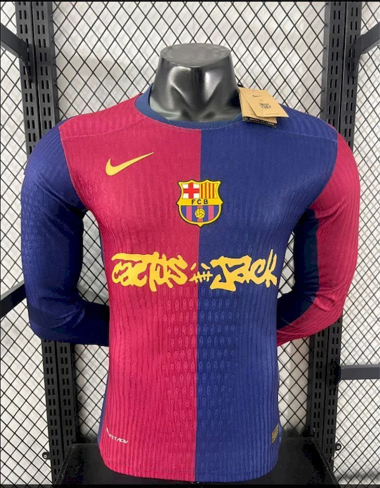 Voetbalshirt FC Barcelona lange mouw 2024-25