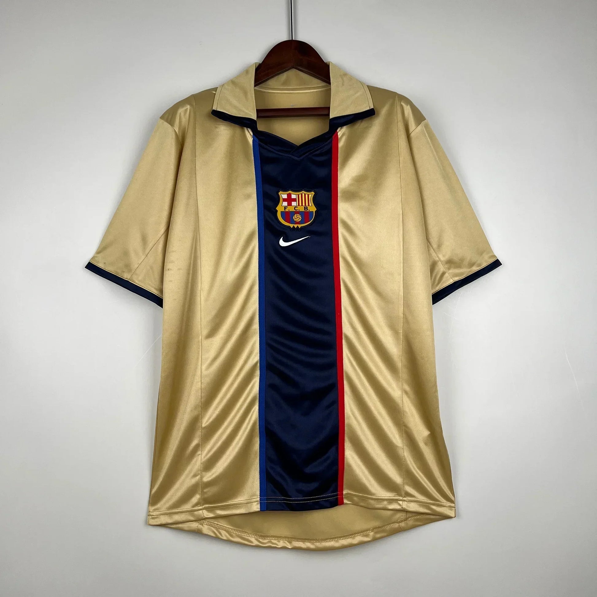 Voetbalshirt retro FC Barcelona 2002