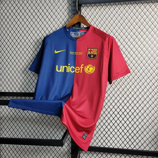 Retro Fotballdrakt FC Barcelona Hjemme 2008/09