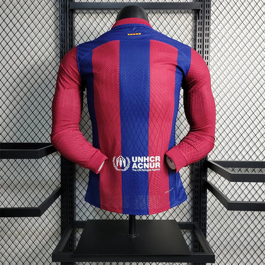 Fotballdrakt FC Barcelona Langærmet 2023/24