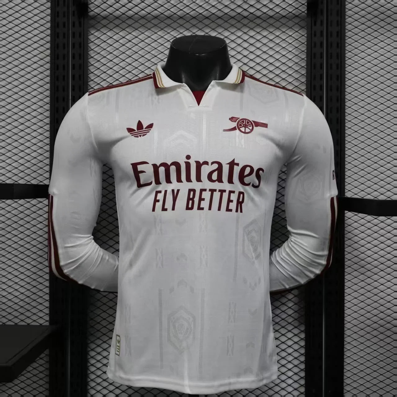 Voetbalshirt Arsenal lange mouw 2025-26