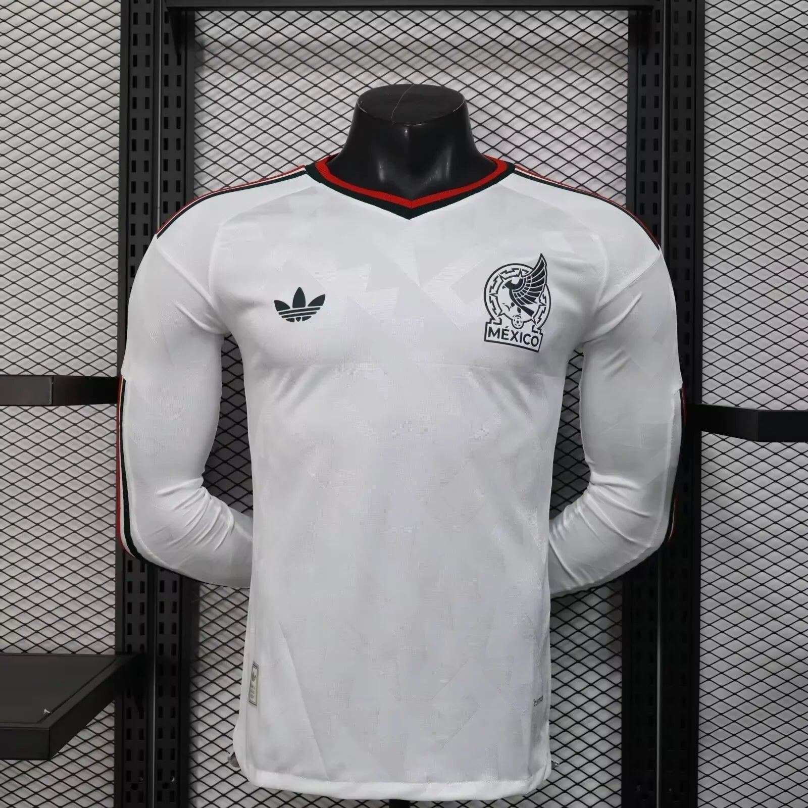 Voetbalshirt Mexico uit lange mouw WK 2026