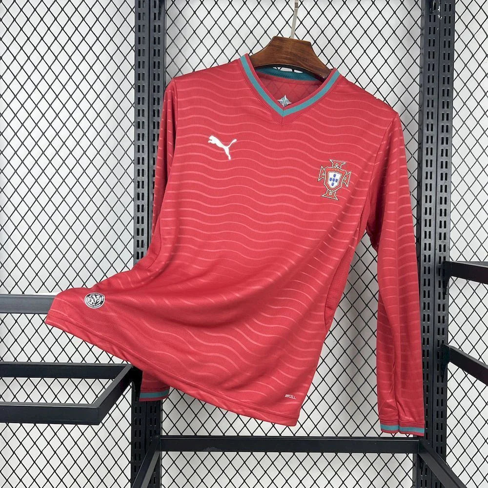 Voetbalshirt Portugal lange mouw WK 2026