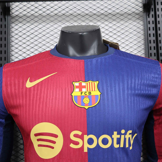 Fotballdrakt FC Barcelona 2024/25 langærmet II
