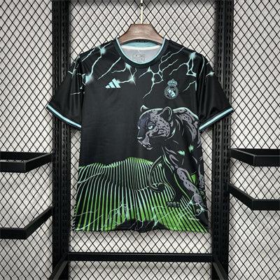 Voetbalshirt Editie speciale Real Madrid 2024/25 Zwart en groen